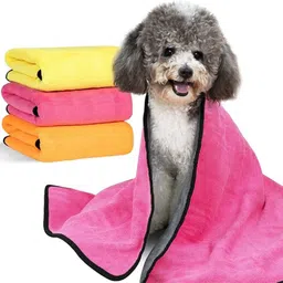 microshine Microfiber PET Towel Set for Dogs & Cats Grooming Gloves for Dog & Cat-picture-19
