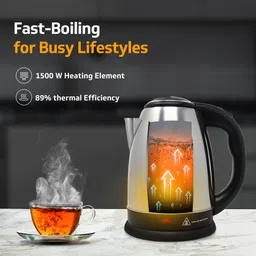 v-guard VKS17 Stainless Steel 1500 W Electric Kettle image 4
