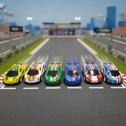 enginedigital Fun Unbreakable Die cast Racing Mini Car Models Set for Boys Girls Kids-picture-21