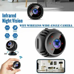 SIOVS Mini Hidden Cameras Wireless Home Security Camcorder with Magnetic bracket 1080p Full HD Mini IP WiFi Camera, Home Security DVR Night Vision Motion Monitoring long Battery Backup Spy Camera Security Camera-image-1