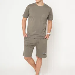auxamis Tshirt Regular Shorts Co-ords Set image 4