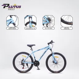 plutus DAWSON-BLUE-26 26 T (inch) Mountain Cycle image 2
