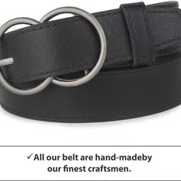 provogue Women Formal, Casual, Party, Party Black Artificial Leather Belt image 4