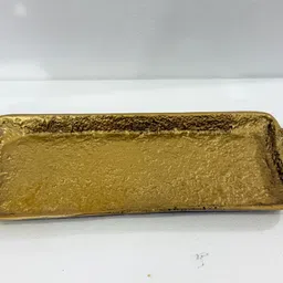 shaandecor Regalia Brass Tray Aluminium Decorative Platter-picture-12