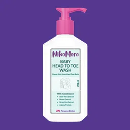 nikomom Baby Head-to-Toe Body Wash with Triple Sugar Complex, Jojoba, Oat & Aloe Vera-picture-22