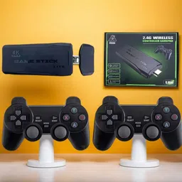 M8 2.4G Retro Game Stick 64GB 4K HDMI Exclusive Edition image 1