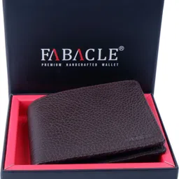 fabacle Men Casual, Formal Brown Genuine Leather Wallet-picture-13