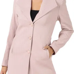 brazo Polyster Coat For Women-picture-39