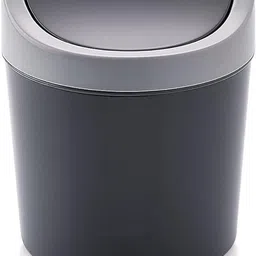 bluzap Mini Dustbin for Kitchen, Office, Home, etc (Any One Color Will Be Sent You) Plastic Dustbin image 3