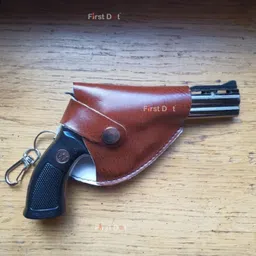 fitup Mini Revolver Jet Flame Torch | Refillable Metal Lighter Jet Flame And windproof | Refillable Butane Gas Pocket Lighter image 1