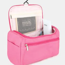 rrk Travel Cosmetic Bag – Large-Capacity, Trendy Makeup Organizer for Women Spacious, stylish, and travel-friendly cosmetic bag for organized beauty storage Vanity Box image 3