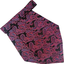 VOICI Mens Cravats Necktie Red & Blue Color Cravat-picture-21