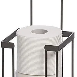 indian decor 2879 Space Saving Toilet Paper Holder with Storage Iron Toilet Paper Holder-picture-12