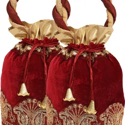 kuber industries Women Multicolor Potli-picture-18