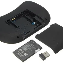 GUGGU AJ_809A_MINI WIRELESS KEYBOARD WITH TOUCHPAD/BACKLIT LIGHT &WIRELESS MOUSE COMBO Wireless Handheld Multi-device Keyboard Compatible with Desktop, Laptop, Mac image 2