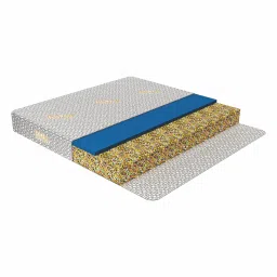 doctor mattrezz Orthotech Orthopedic 4 inch Rebonded Foam King Size Mattress (With 2 Free Pillows) image 5
