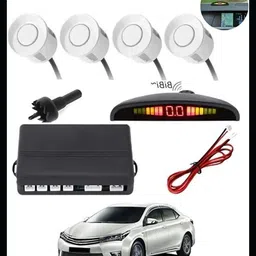 tcstore Car Premium 4 White Reverse Parking Sensor-AP25A907 Car Premium 4 White Reverse Parking Sensor-AP25A907 Parking Sensor-picture-24