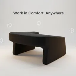fridup Memory Foam Cushion Pack of 1 Solid Memory Foam Cushion Lap Desk Pillow Computer Table & Laptop Lap Desk for Sofa-picture-47