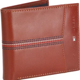 tommy hilfiger Men Brown Genuine Leather Wallet - Regular Size image 4