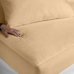 furnigully King Size Fitted Terry Cotton Waterproof, Breathable, Stretchable Mattress Cover image 3