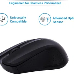 Flipkart SmartBuy WLTM006 Wireless Ambidextrous Optical Mouse image 4