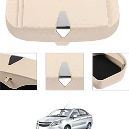 ccmm Beige Sunglass Protective Holder For Car Dashboard Universal 235 White Car Sunglass Clip Holder-picture-12