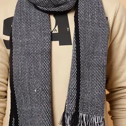 Villaa Trends Striped Men Muffler image 4