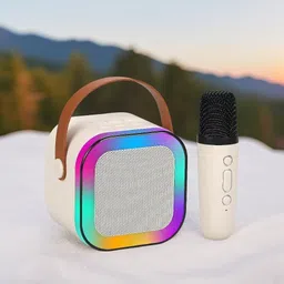 MG TRADER M23_K12Wireless karaoke mic speaker with Bluetooth compatibility and RGB lights 10 W Bluetooth Home Audio Speaker-image-27