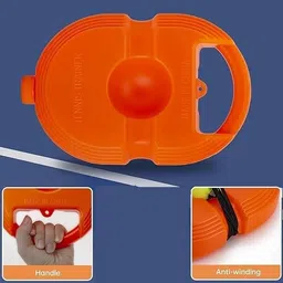 countrylink Trainer Rebound Ball, Solo Tennis Training Equipment (No Racket Included) Cricket Kit image 4