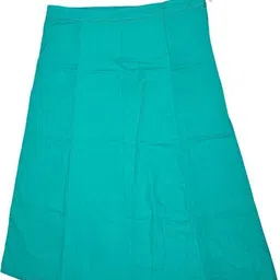 Belizs Caribbean Green Pleated Pure Cotton Petticoat-picture-44