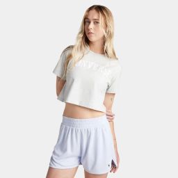 converse Cropped Collegiate Cropped T-Shirt women t-shirt-picture-30