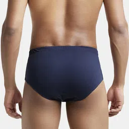 jockey Pack of 3 8035 Super Combed Cotton Solid Men Brief image 4