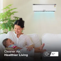 sansui 2025 Model 5-in-1 Convertible AC ZEN Cool Technology 1.5 Ton 3 Star Split Inverter with Powerful Cooling, Energy Saving, PM 2.5 Filter, Blue Fin, Copper Tubing, Anti Rust Coating AC- White image 5