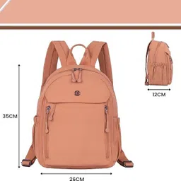 ts with techsun Small 5 L Backpack Mini Fashion Shoulder Bag for Ladies Travel Casual Backpack Bag image 3