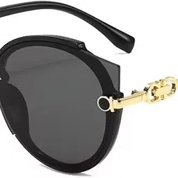 evoma Polarized Oval Sunglasses (Free Size) image 2