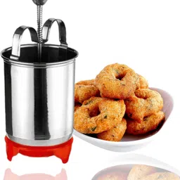 rawba Stainless Steel Medu vada maker, Mendu Vada Maker Machine for Kitchen Vada Maker image 2