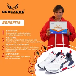 bersache Sneaker, Loafers ,Casual with extra comfort Sneakers For Men image 2