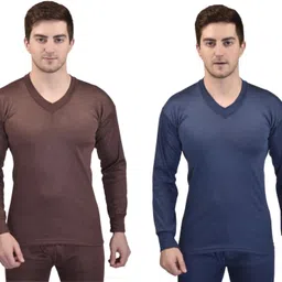 Aivira AV_2_85_BrownNavy_Men_M3 Men Top Thermal image 1