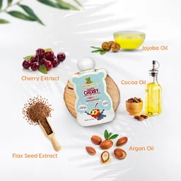 shushu babies Cheeky Cherry Shampoo & Conditioner | For Kids (4-12 Years)| pack of-2 (2x200ml) image 2