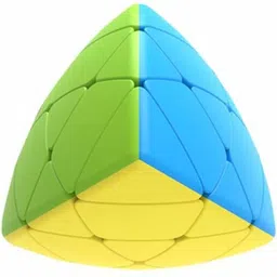 authfort Combo Set of Speedcubing Bundle Pyraminx Megaminx Mastermorphix Skewb Cubes image 4