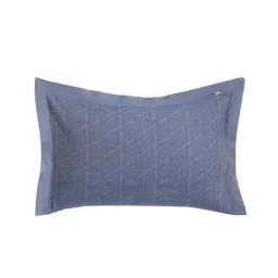 maspar Blue Geometric Print 300 TC Cotton 2 Pillow Cover Set-picture-16