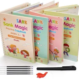 vaishvi Sank Magic Practice Copybook, Number Tracing Book for Preschoolers with Pen set-picture-25