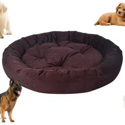 slatters be royal store Velvet Luxury Washable DOG Sofa Bed For All Season Sleeping CatPuppy XXL Pet Bed-picture-18