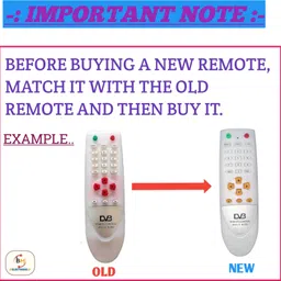 BM ELECTRONIC MPEG4 SetTop Box Remote DD Free Dish Remote Without Battery (Pack Of 1) Suitable for MPEG 4 Setup Box Remote Controller image 3