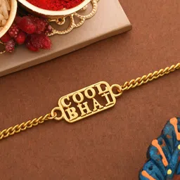 voylla Thread Cool Bhai BraceletStyle Rakhi Assorted Chawal Roli Pack Set-picture-10