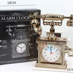 spiaty Analog BRONZE Clock image 2