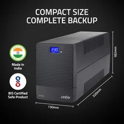 artis Powersafe 2000VA LCD 230 V Line-interactive Tower Model UPS with Overload Protection with Digital Display 4 Outlet Plugs image 4