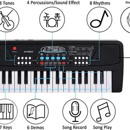 saleoff SALEOFF5524_@_568 Bigfun 37 Keys Kids Piano Keyboard | Piano For Kids With Microphone409 Analog Digital Piano-picture-38