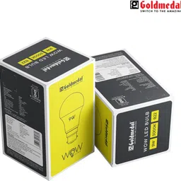 gold medal 9 W Eye Safety Compliance Round B22 LED Bulb image 5