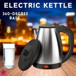 Electric Kettle with Stainless Steel Body 2 litre for boiling Water & CoffeeZ150 Electric Kettle-image-82